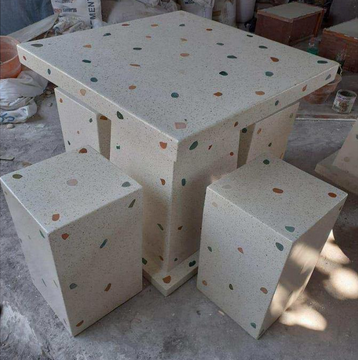 Terrazzo  Garden Table and Chair Set
